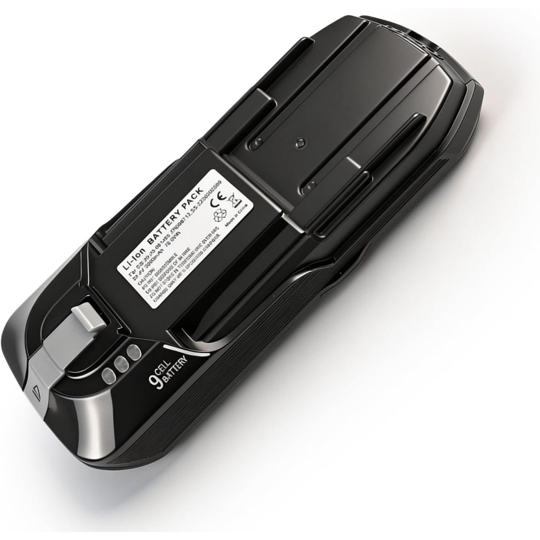 Bloc batterie rechargeable avec une alimentation de l'appareil compatible et une tension annoncee de 32,4 V