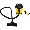 Aspirateur de sol sur roues associant une contenance annoncee de 10 l et une puissance annoncee de 1000 W