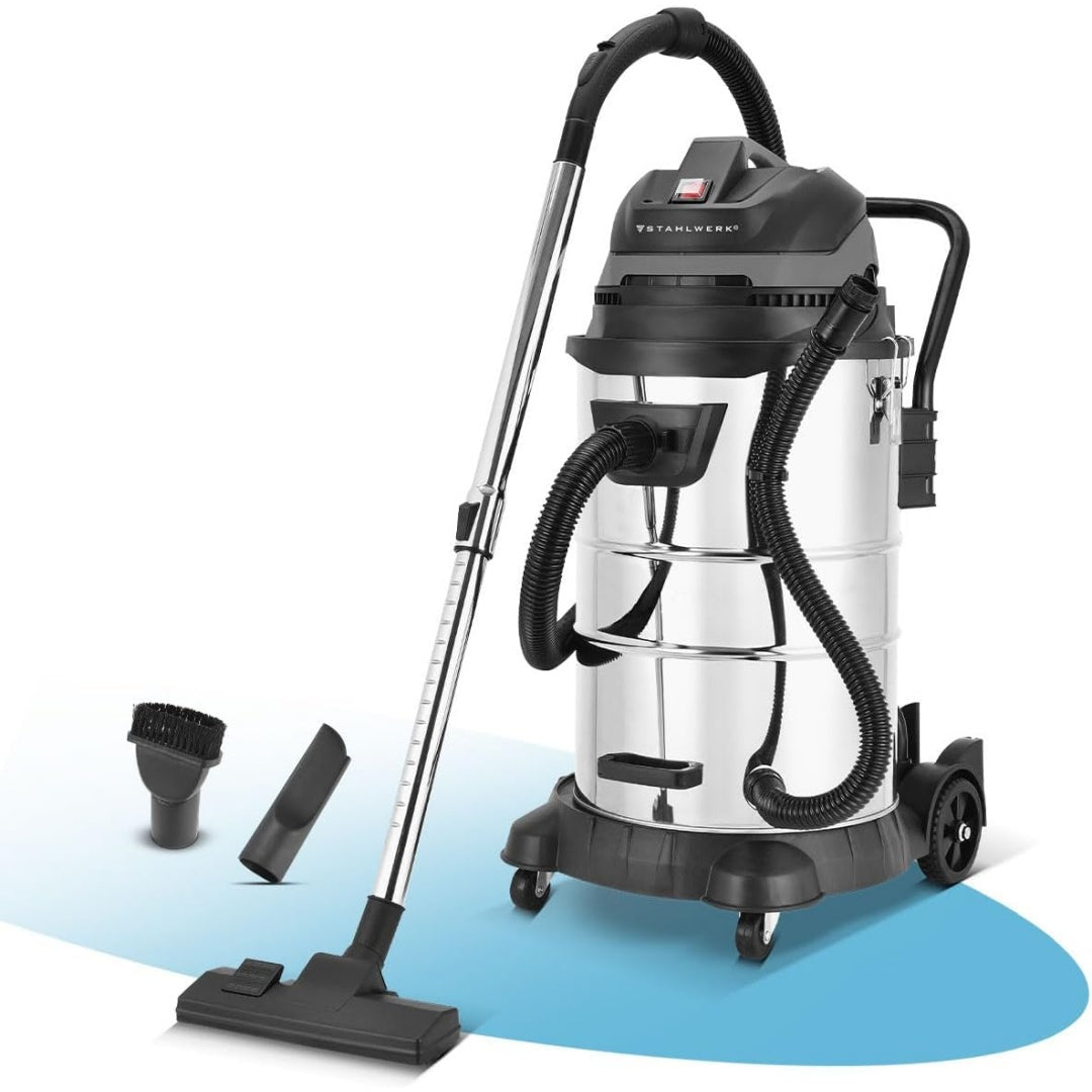 Aspirateur a cuve alliant un reglage par application et la collecte de l'eau et des poussieres