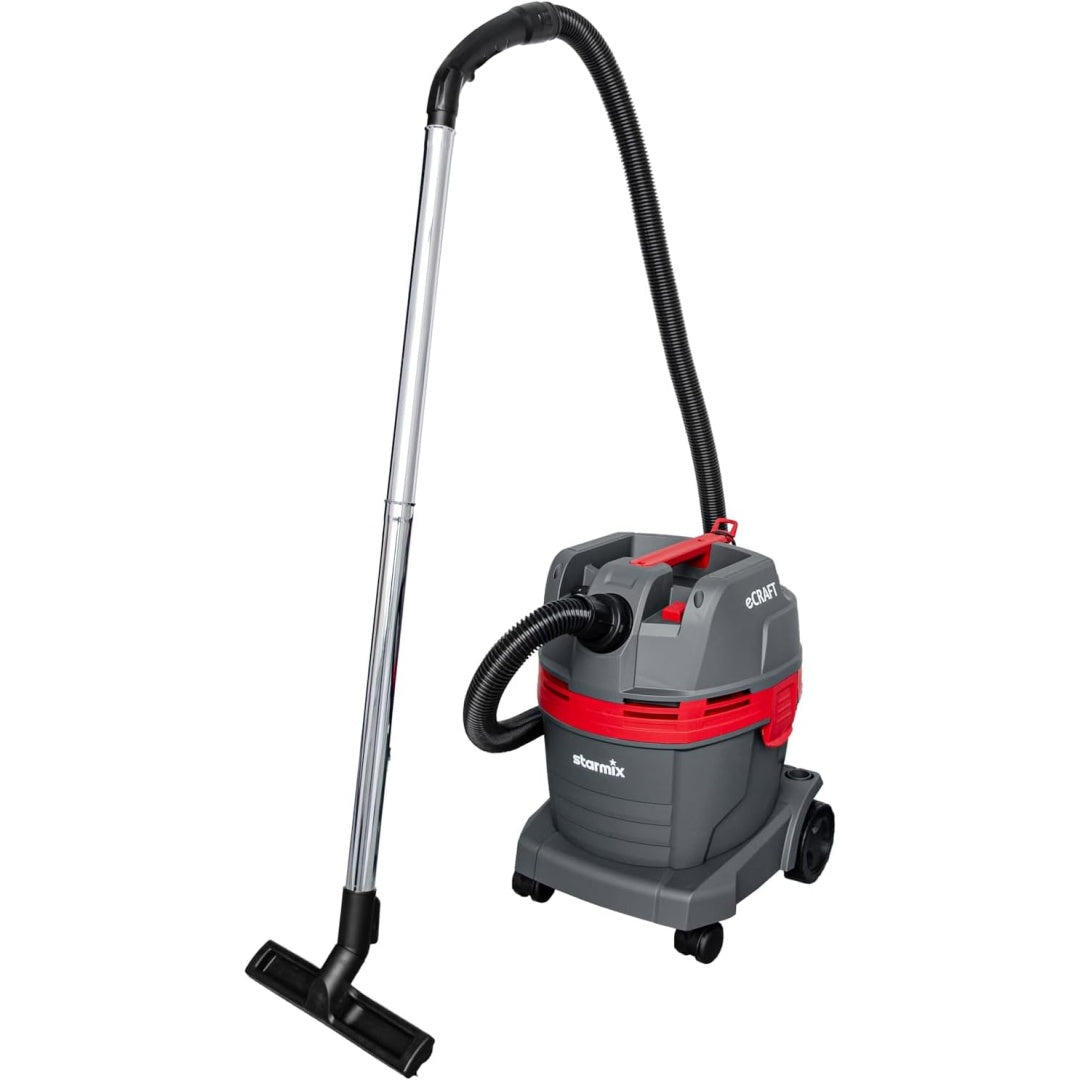 Aspirateur a cuve associant une contenance annoncee de 22 l et l'entretien des habitacles