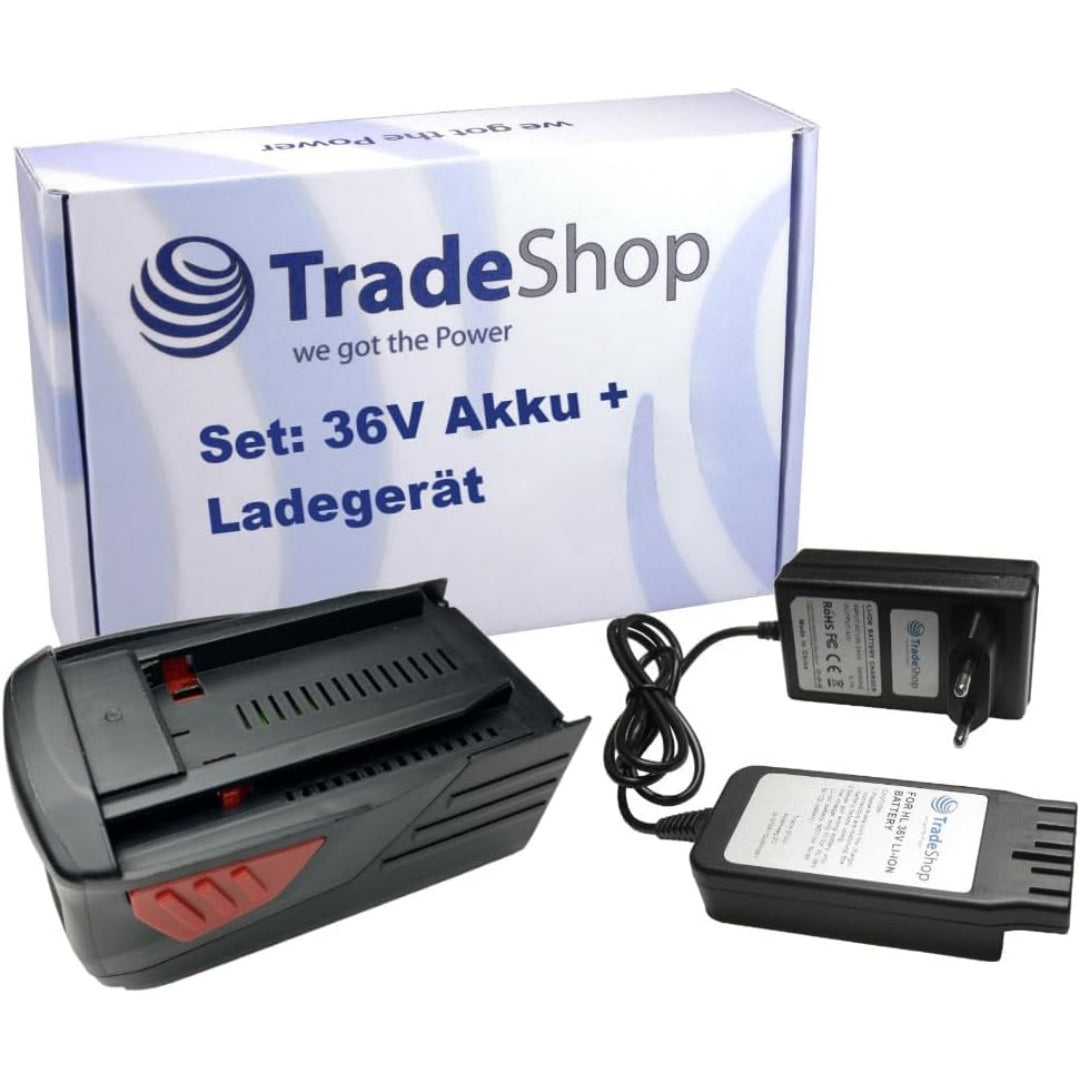 Bloc batterie rechargeable integrant une tension annoncee de 36 V et le remplacement de la batterie