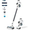 Aspirateur au format balai alliant l'entretien des habitacles et autonomie annoncee de 60 min