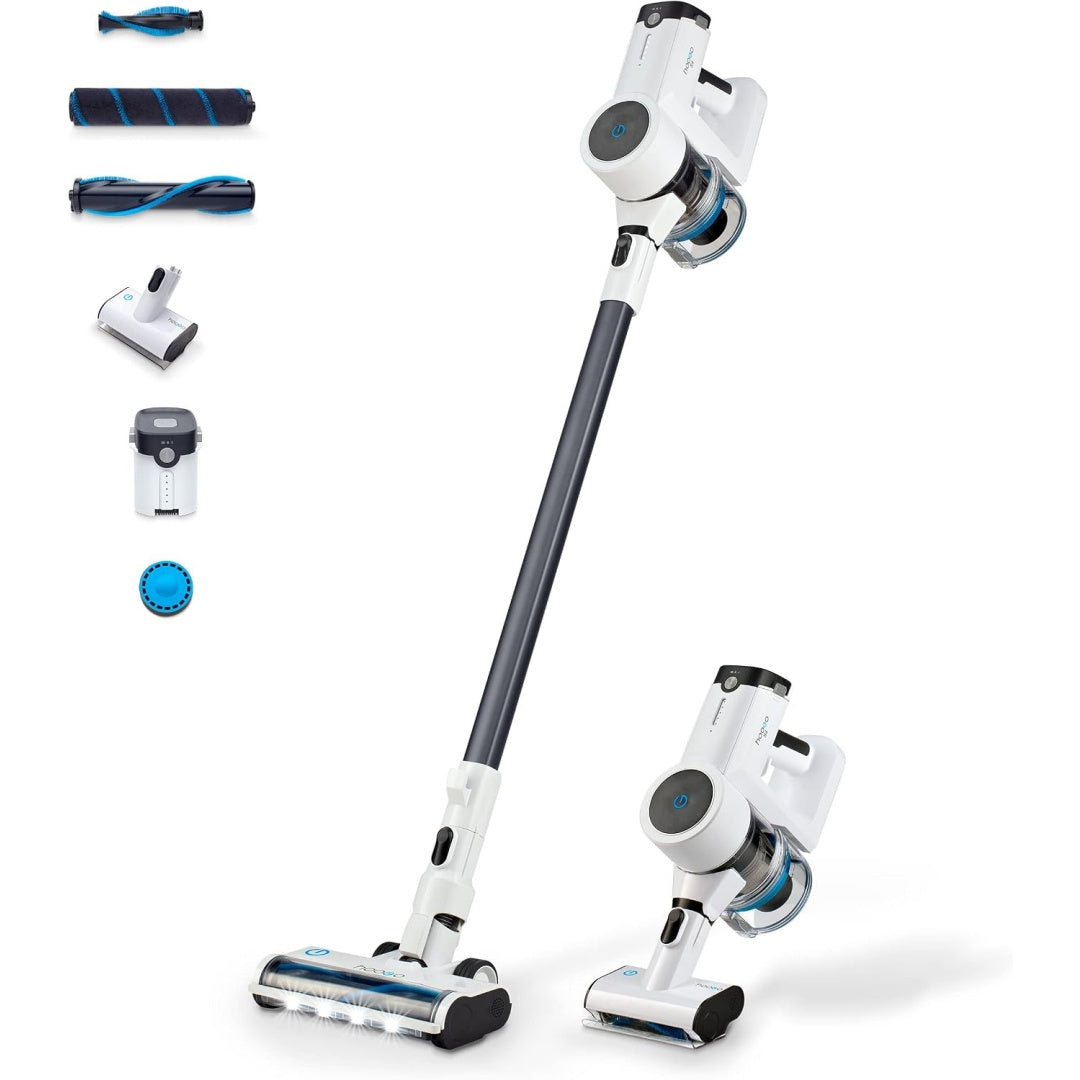 Aspirateur au format balai alliant l'entretien des habitacles et autonomie annoncee de 60 min