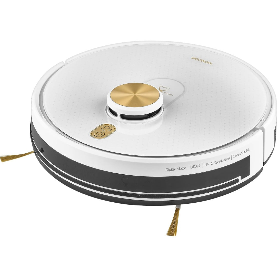 Aspirateur robotise associant la collecte de la poussiere et une detection des obstacles